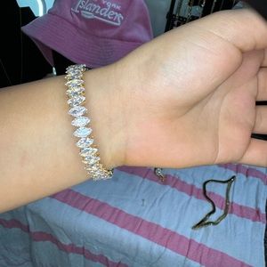 Stainless Steel 18k Gold Plated Bracelet